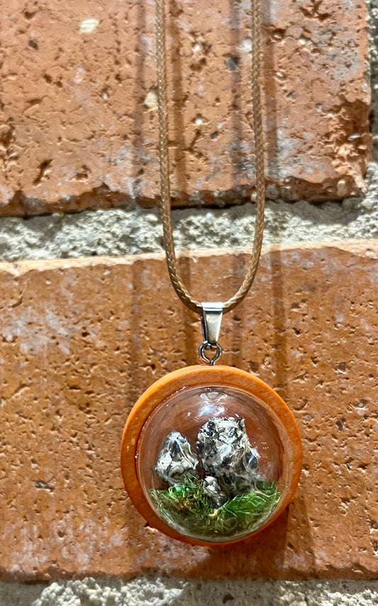 Blossom Designs Naturalist Mushroom Dome Necklace