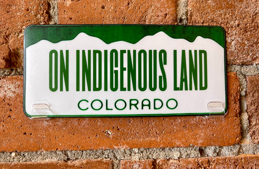 Scattered Mind On Indigenous Land Colorado Bumper Sticker