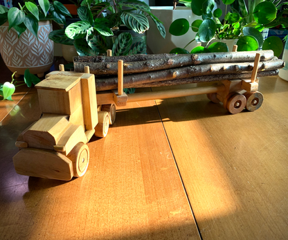 Toy-Boy Log Truck