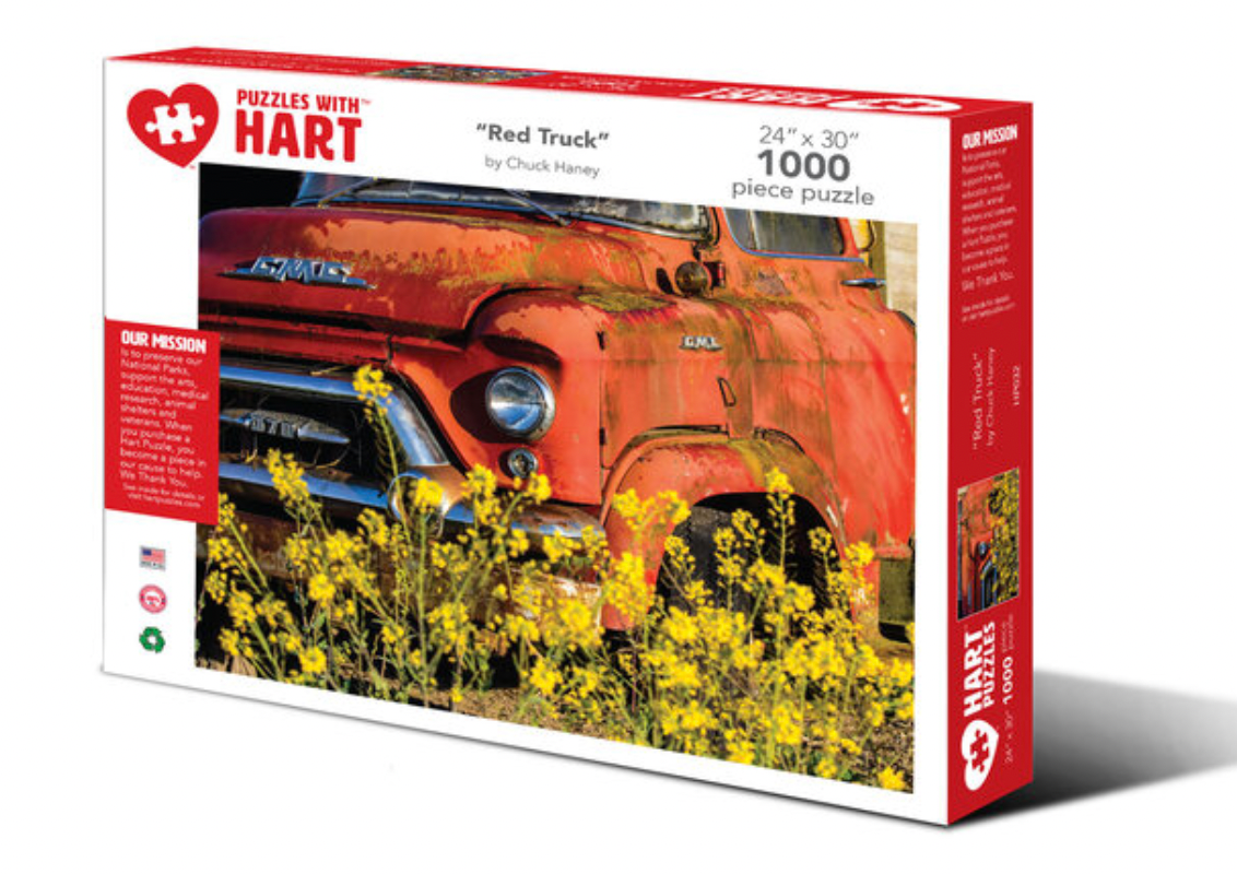 Hart Puzzles 1000 pc Red Truck