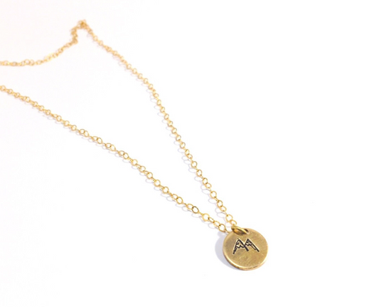 Lux + Luca Jewelry Co. Mountain Charm Necklace