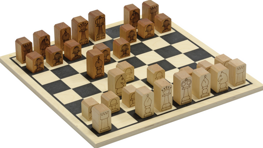Maple Landmark Basic Chess Set Board