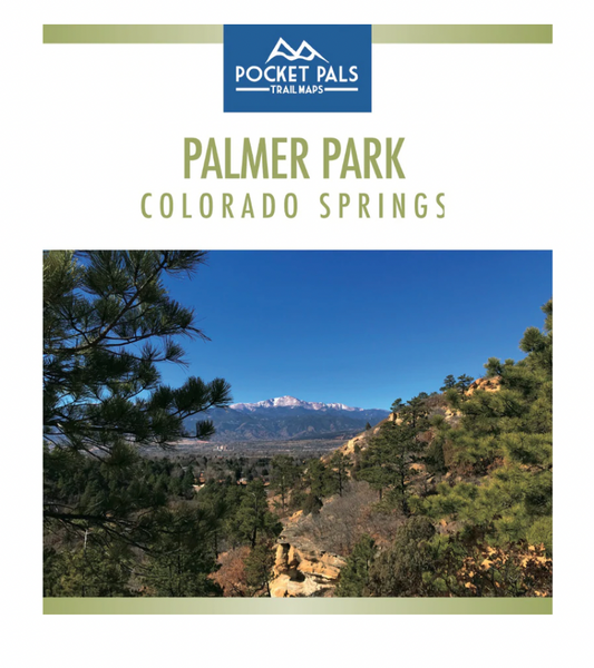 Pocket Pals Trail Maps- Palmer Park Colorado Springs Trail Map