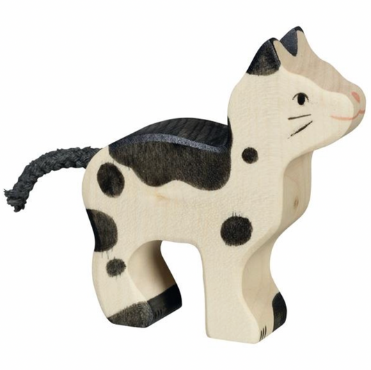 Holztiger- Cat, Black and White