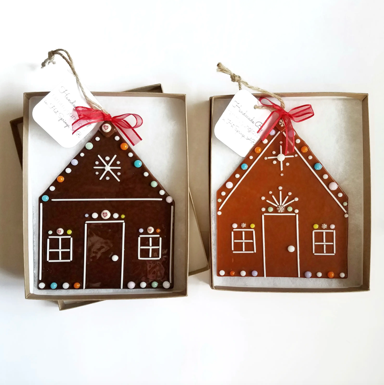 TommyGunGlass Gingerbread House Ornament