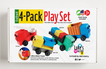 Luke's Toy Factory- 4 Pack Play Set