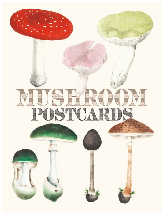 Oddly Enough Books- Mushroom Postcards