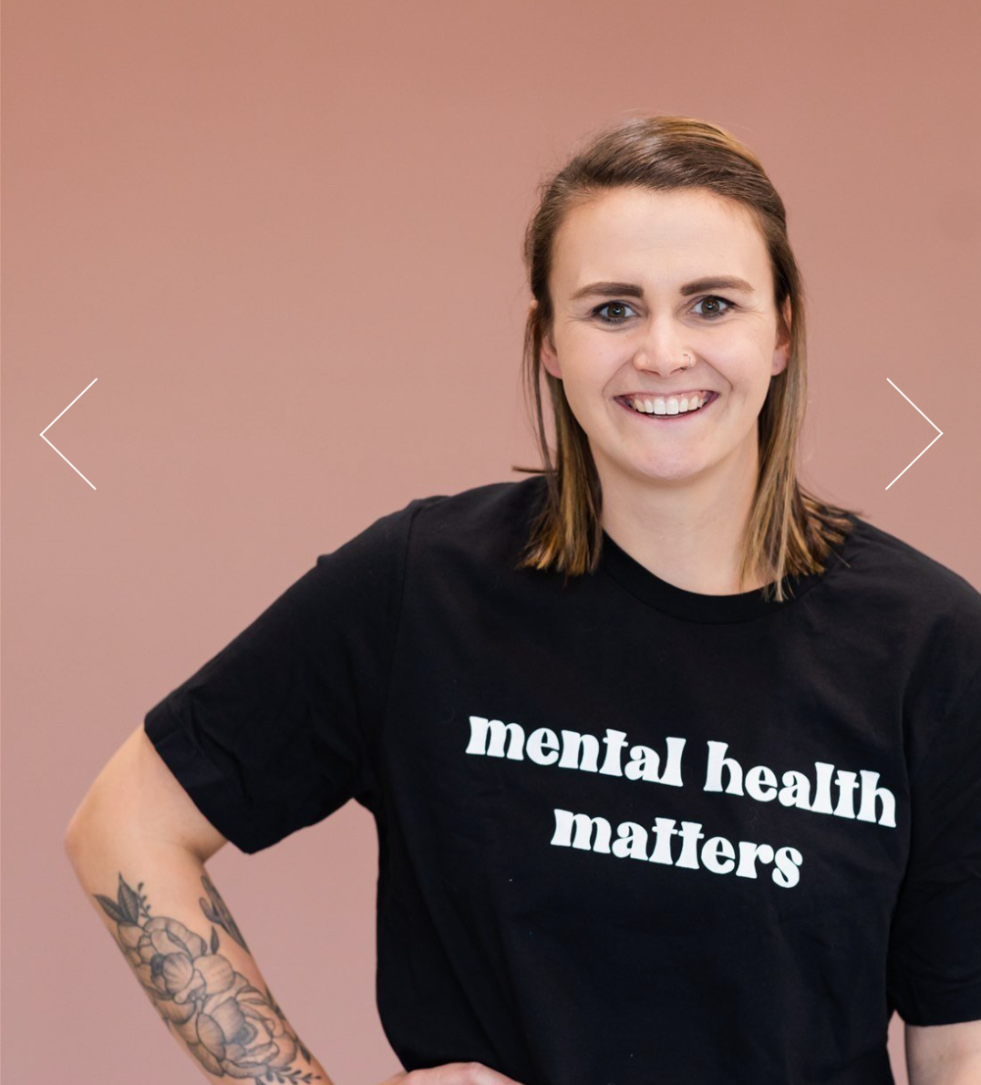 Marie Button- Mental Health Matters T-shirt