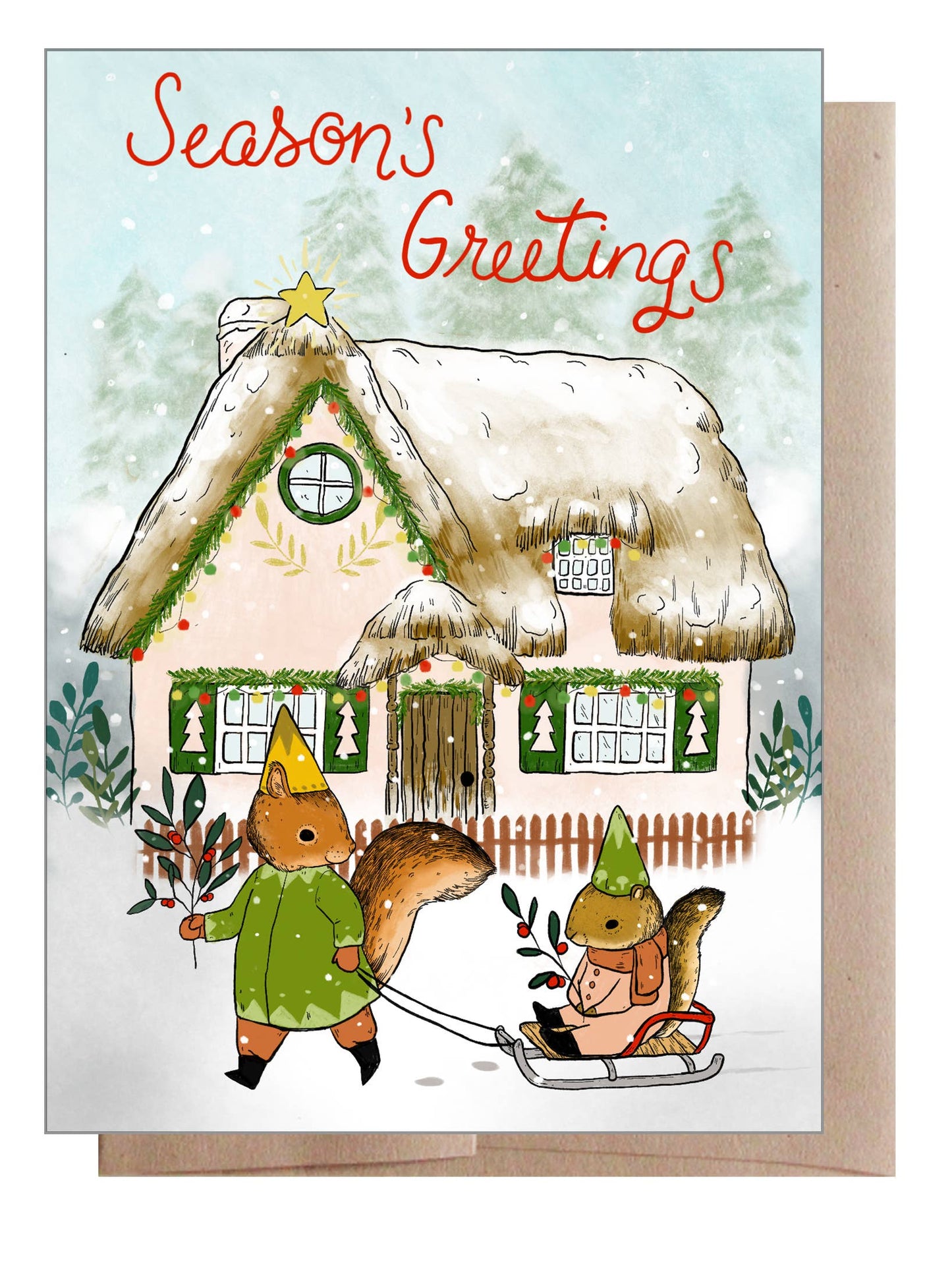 Marika Paz Illustration- Season’s Greetings Holiday Card
